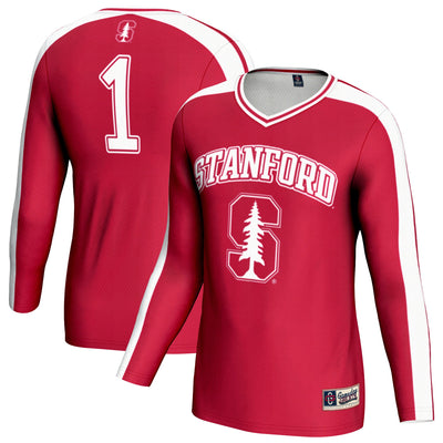 Stanford Cardinal GameDay Greats #1 Lightweight Volleyball Fashion Jersey - Cardinal