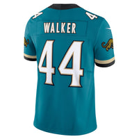 Jacksonville Jaguars Travon Walker Nike Teal Prowler Throwback Vapor F.U.S.E. Limited Jersey
