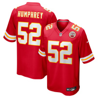 Kansas City Chiefs Creed Humphrey Nike Red Game Jersey