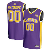 LSU Tigers GameDay Greats Lightweight Collegiate Basketball NIL Pick-A-Player Fashion Jersey - Purple