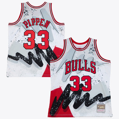 Chicago Bulls Mitchell & Ness Scottie Pippen 1997 Hyper Hoops Swingman Jersey - White