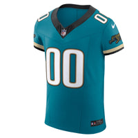 Jacksonville Jaguars Nike Teal Alternate Vapor F.U.S.E. Elite Custom Jersey