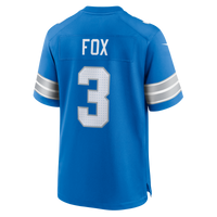 Detroit Lions Jack Fox Nike Blue Team Game Jersey