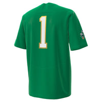 #1 Notre Dame Fighting Irish Under Armour Irish Wear Green Football Replica Jersey - Kelly Green