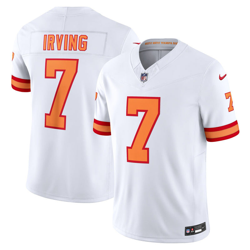 '76 Tampa Bay Buccaneers Bucky Irving Nike White Vapor F.U.S.E. Player Limited Jersey