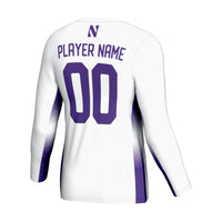 Northwestern Wildcats GameDay Greats NIL Pick-A-Player Lightweight Volleyball Jersey – White