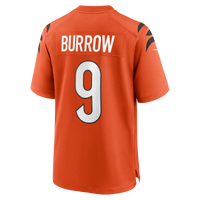 Cincinnati Bengals Joe Burrow Nike Orange Alternate Game Jersey