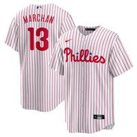 Philadelphia Phillies Rafael Marchán Nike White Home Replica Jersey