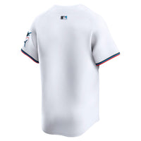 Miami Marlins Nike White Home Limited Jersey