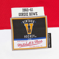 Detroit Red Wings Gordie Howe Red 1960-61 Power Play Jersey