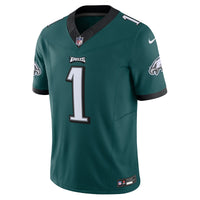 Philadelphia Eagles Jalen Hurts Nike Green Vapor F.U.S.E. Limited Jersey
