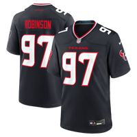 Houston Texans Dominique Robinson Nike Navy Team Game Jersey