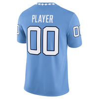 North Carolina Tar Heels Jordan Brand NIL Pick-A-Player Football Game Jersey - Carolina Blue