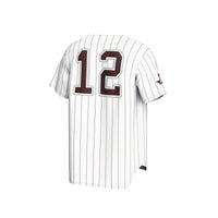 Texas A&M Aggies GameDay Greats Adult Lightweight Baseball Jersey - White