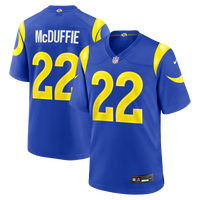 Los Angeles Rams Trent McDuffie Nike Royal Team Game Player Jersey