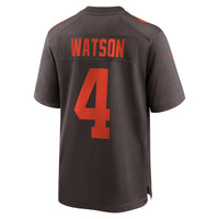 Cleveland Browns Deshaun Watson Nike Brown Alternate Game Jersey