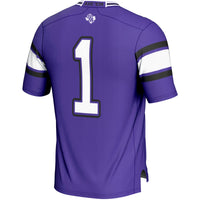 #1 Stephen F Austin Lumberjacks GameDay Greats Endzone Football Jersey - Purple