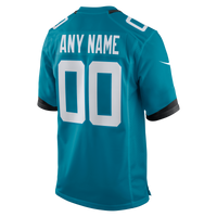 Jacksonville Jaguars Nike Teal Custom Game Jersey