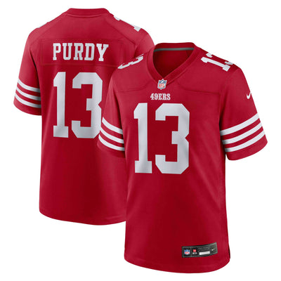 San Francisco 49ers Brock Purdy Nike Scarlet Game Player Jersey