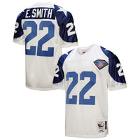 Dallas Cowboys 1994 Emmitt Smith Mitchell & Ness White Authentic Throwback Retired Player Jersey