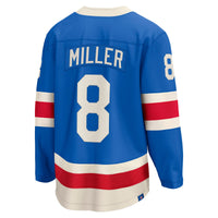 New York Rangers J.T. Miller Fanatics Blue Centennial Breakaway Jersey