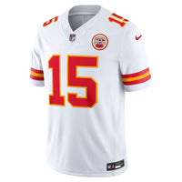 Kansas City Chiefs Patrick Mahomes Nike White Vapor F.U.S.E. Stitched Limited Jersey