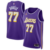 Los Angeles Lakers Jordan Brand Statement Edition Swingman Jersey - Purple - Luka Doncic -