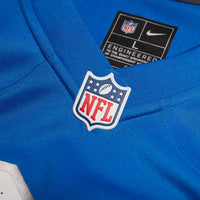 Detroit Lions Juice Scruggs Nike Blue Team Game Jersey