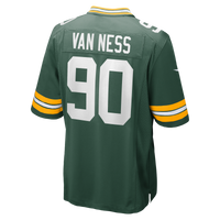 Green Bay Packers Lukas Van Ness Nike Green Game Jersey