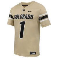 #1 Colorado Buffaloes Nike Alternate Game Football Jersey - Gold