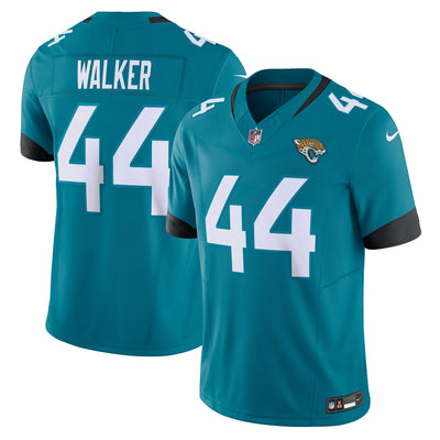 Jacksonville Jaguars Travon Walker Nike Teal Vapor F.U.S.E. Limited Jersey