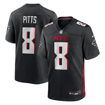 Atlanta Falcons Kyle Pitts Nike Black Game Jersey