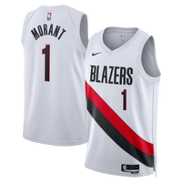 Portland Trail Blazers Nike Replica Association Edition Swingman Jersey - White - Ja Morant