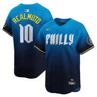Philadelphia Phillies J.T. Realmuto Nike Navy City Connect Limited Jersey