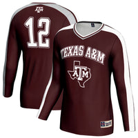 Texas A&M Aggies GameDay Greats #12 Lightweight Volleyball Fashion Jersey - Maroon
