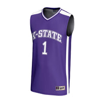 #1 Kansas State Wildcats GameDay Greats Lightweight Collegiate Basketball Fashion Jersey - Purple