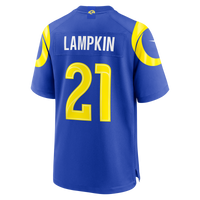 Los Angeles Rams Cam Lampkin Nike Royal Team Game Jersey