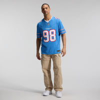 Tennessee Titans Jeffery Simmons Nike Light Blue Team Vapor F.U.S.E. Stitched Limited Jersey