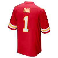 Kansas City Chiefs Number 1 Dad Nike Red Game Jersey