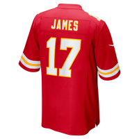 Kansas City Chiefs Richie James Nike Red Game Jersey