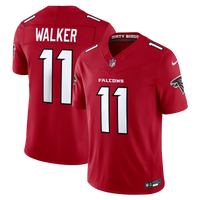 Atlanta Falcons Jalon Walker Nike Red Team Vapor F.U.S.E. Stitched Limited Jersey