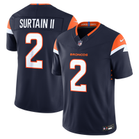 Denver Broncos Pat Surtain II Nike Navy Alternate Vapor F.U.S.E. Stitched Limited Jersey