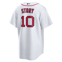 Boston Red Sox Trevor Story Nike White Home Replica Jersey