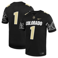 Colorado Buffaloes Nike Untouchable Game Jersey - Black