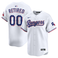 Texas Rangers Nike White Home Limited Pick-A-Player Retired Roster Jersey