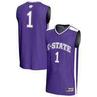 #1 Kansas State Wildcats GameDay Greats Lightweight Collegiate Basketball Fashion Jersey - Purple