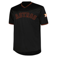 Houston Astros Profile Black Big & Tall Pop Fashion Jersey