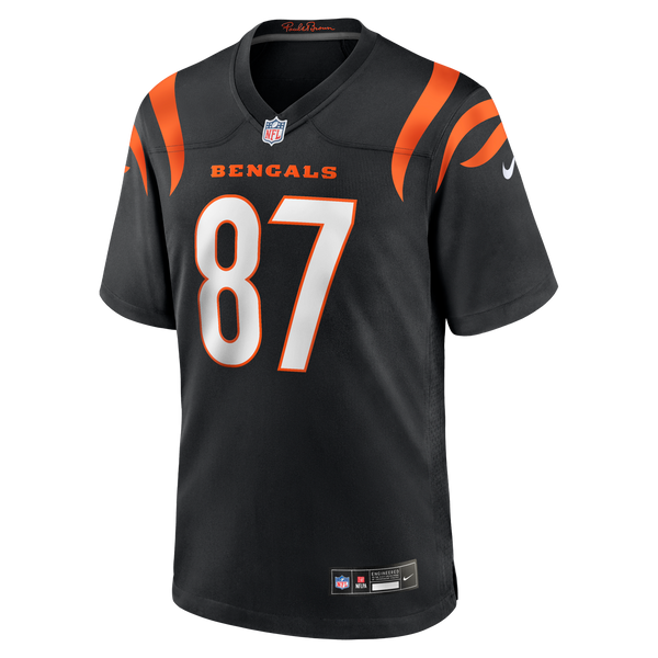 Cincinnati Bengals Tanner Hudson Nike Black Home Game Player Jersey