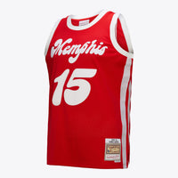 Memphis Grizzlies Mitchell & Ness Vince Carter 2015 Hardwood Classics Authentic Jersey - Red