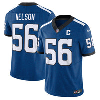 Indianapolis Colts Quenton Nelson Nike Blue Vapor F.U.S.E. Limited Jersey